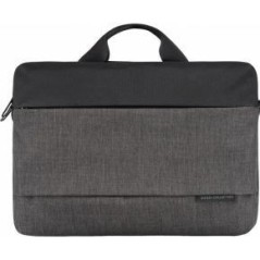 ASUS 15.6" Laptop Bag - Durable 600D Nylon & Polyester, Stylish Black & Gray Design, Perfect for Protection & Portability
